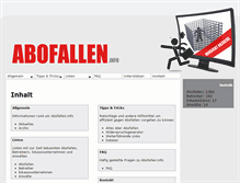 Tablet Screenshot of abofallen.info